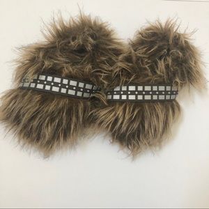 5/$25 Disney Star Wars Chewie Chewbacca slippers